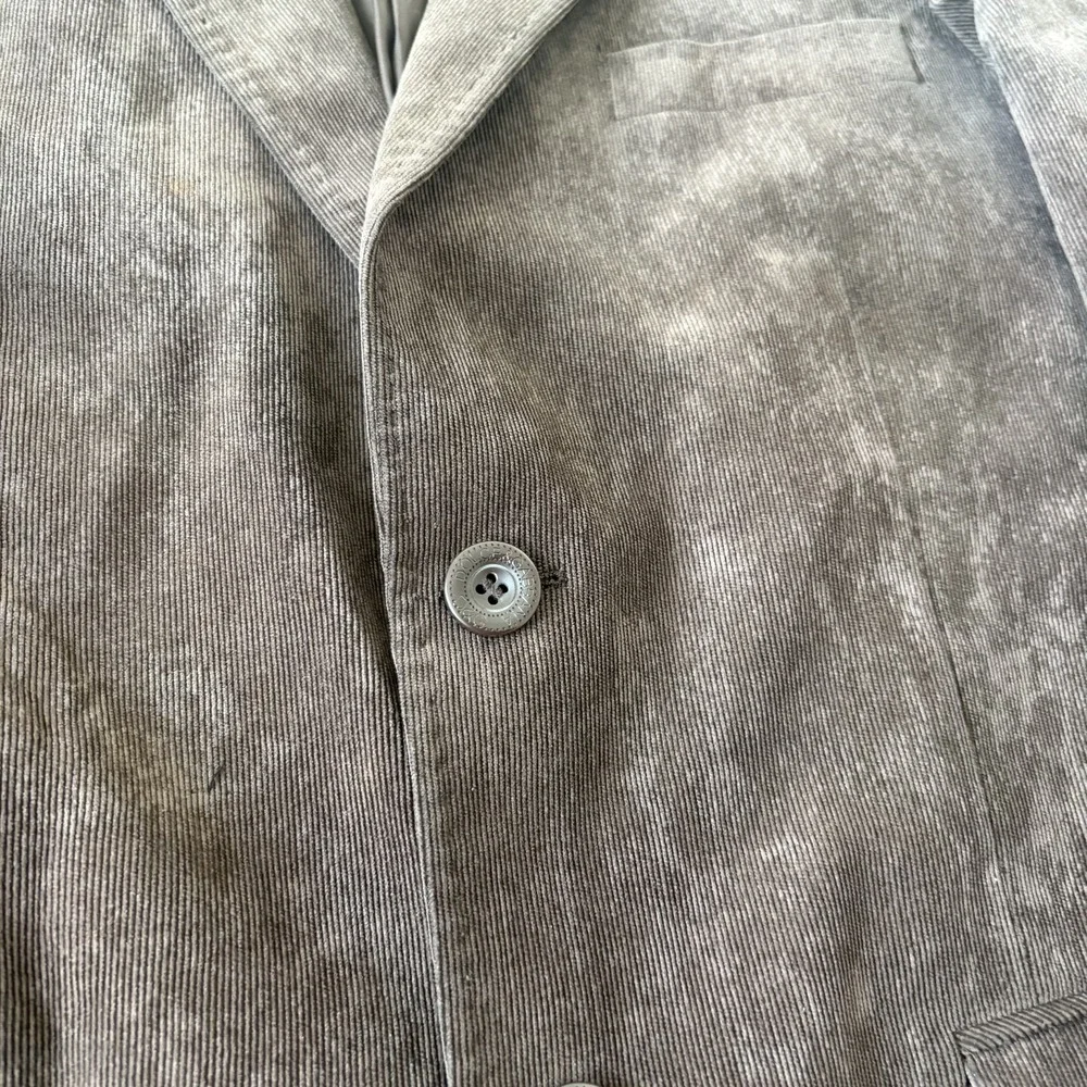 D&G Dolce &Gabbana Blazer IT 48 Brown Corduroy Wool Super 150s Elbow Patch